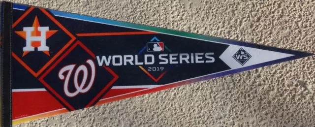 2019 World Series Washington Nationals vs Houston Astros Dueling 30"  Pennant