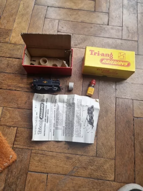 Triang T90 0-6-0 Class 3f Loco TT Gauge - Boxed With Instructions/oil