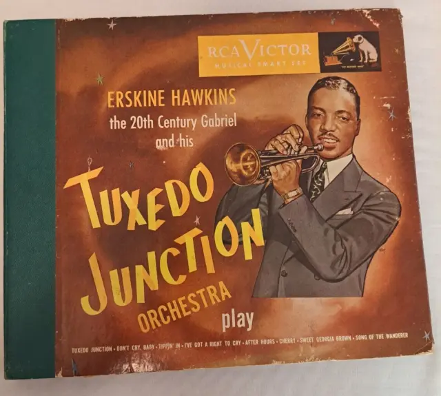 Erskine Hawkins Tuxedo Junction 78 Album RCA Victor P-181 CARDBOARD SLEEVE ONLY