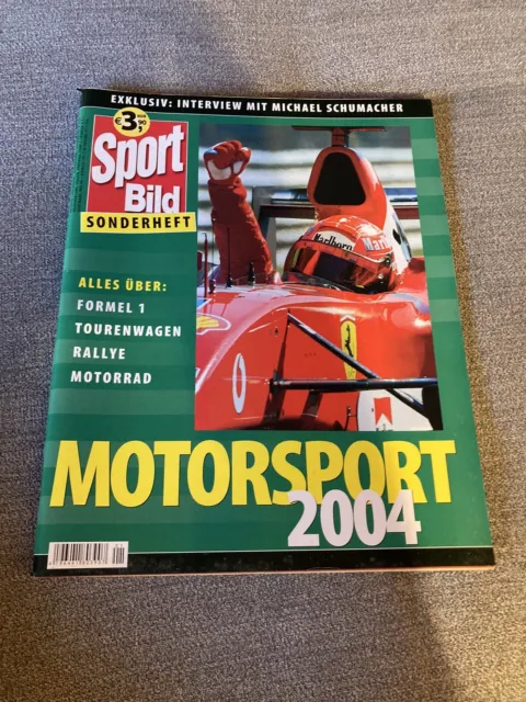 SPORT BILD*SONDERHEFT*MOTORSPORT*FORMEL 1*ZEITSCHRIFT*2004*w NEU*