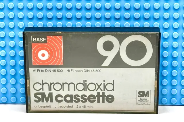 (Used) Basf   Chromdioxid Sm  90 Type Ii   Blank Cassette Tape (1)