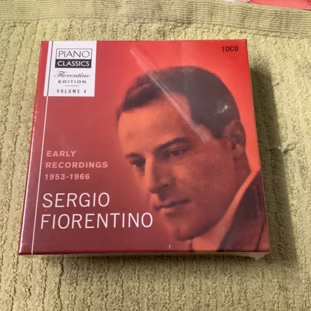 SERGIO FIORENTINO- EDITION VOL.4- EARLY RECORDINGS 10 CD Box Set NEW SEALED