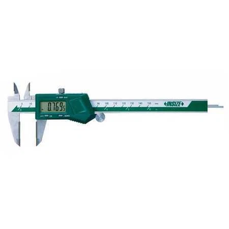 Insize 1110-150A Digital Caliper,Ss,0-6"/0-150Mm Range