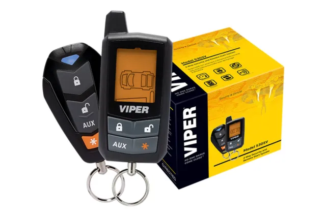 Viper Refurbished 5305V 2 Way Car Alarm Security & Remote Start System