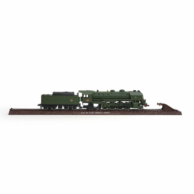Locomotive Hachette 141 R 1187 SNCF – Échelle HO 1/87 – Statique – Neuve