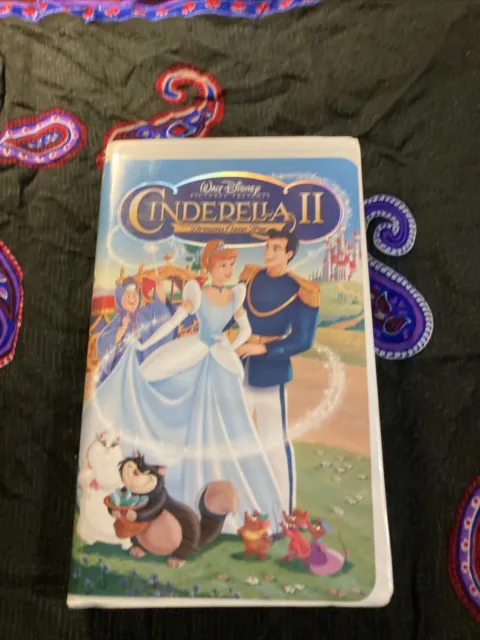 Cinderella II ~ VHS VCR Tape ~ Walt Disney ~ Clamshell