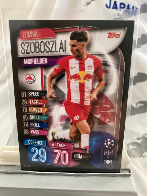 Dominik Szoboszlai - Topps UEFA Champions League Match Attax  - Salzburg rookie