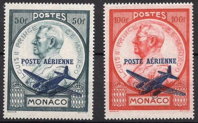 TIMBRE MONACO OBLITERE POSTE AERIENNE N 67 REF 009