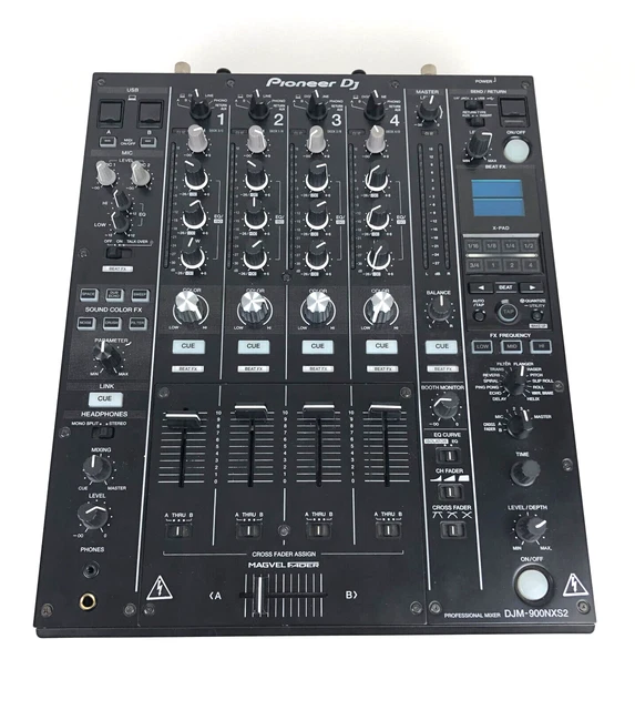 Pioneer DJM-900NXS2 4 Channel Digital Pro DJ Mixer DJM900NXS2
