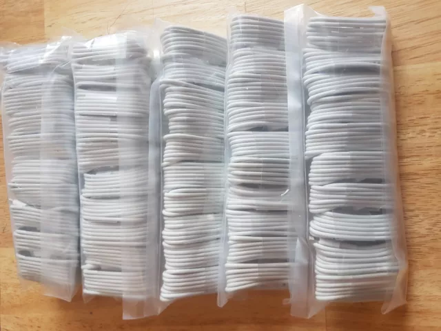 200x Charging Cable lead for iPhone 5 6 7  joblot  Wholesale