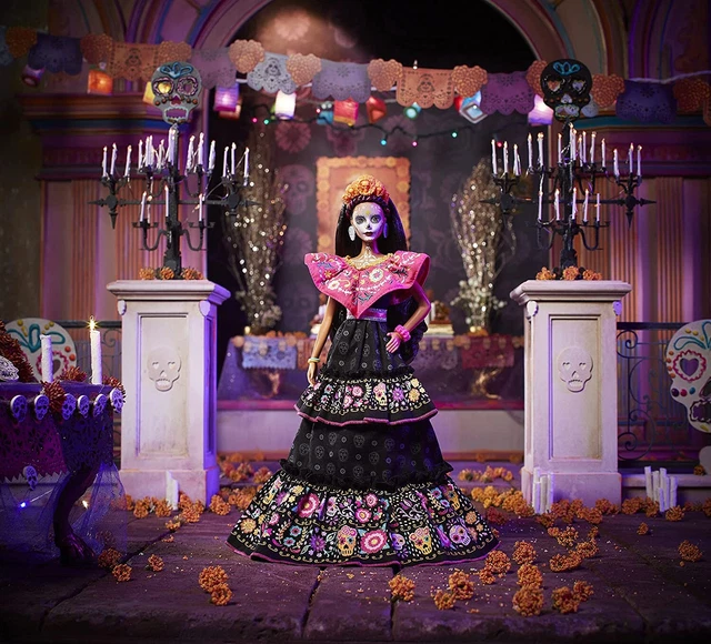MATTEL BARBIE DIA De Los Muertos Doll 2021 Day Of The Dead -In Hand (Fast Ship) EUR 146,11