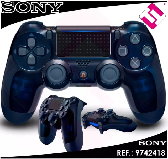 Official Sony Playstation 4 Grey Blue Dualshock 4 Controller - BN&Sealed
