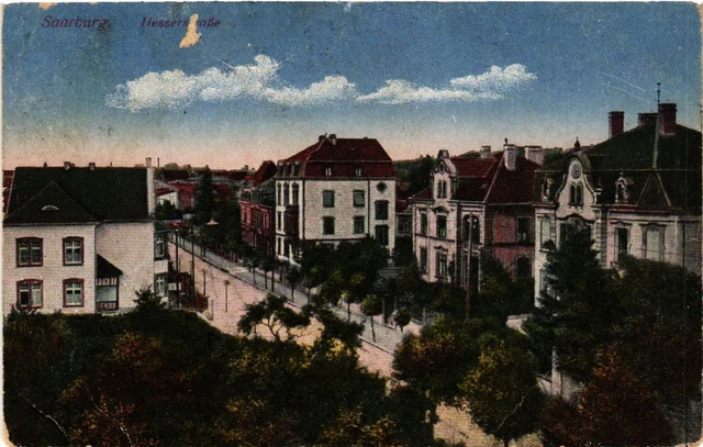 CPA AK SARREBOURG - SAARBURG i. L. - Hesserstrasse (387566)