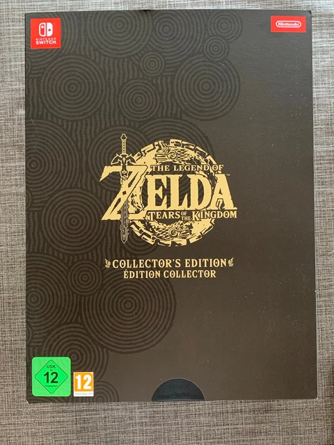 Jeu Switch The Legend of Zelda : Tears of the Kingdom - Edition Collector neuf non déballé + guide Historia neuf - Jeux vidéo