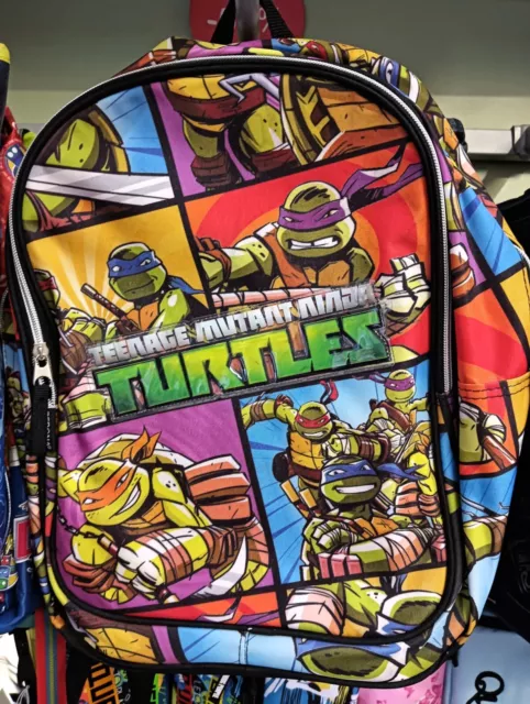 Zaino Scuola NINJA TURTLES Teenage Mutant TARTARUGHE Nickelodeon