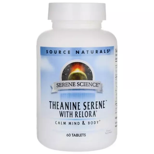 Source Naturals Serene Science Theanine Serene with Relora 60 Tabs