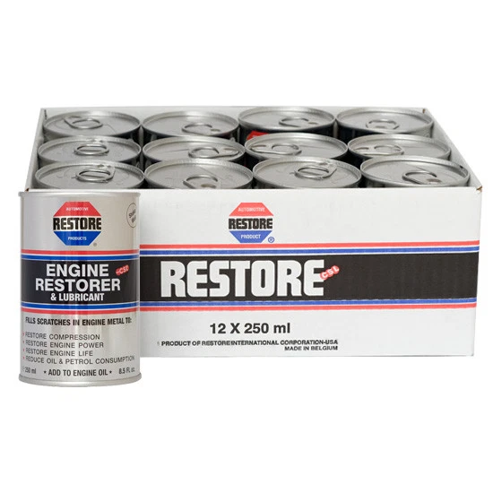TRADE DEAL 12 x 250ml AMETECH RESTORE ENGINE RESTORER Lubricant Oil