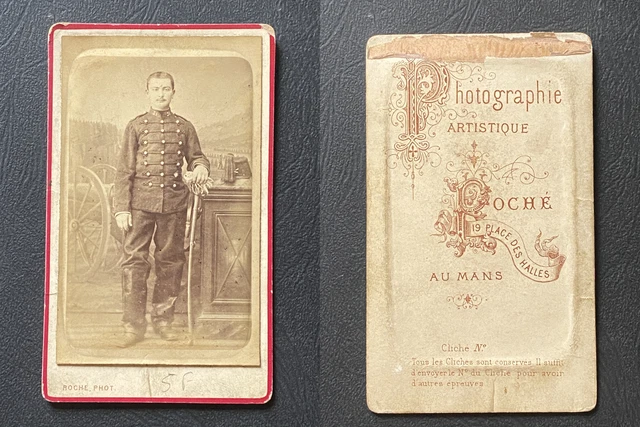 CDV Militaire Scher à Épinal – Soldat Du 149ème Régiment – Photo Ancienne Réf A62