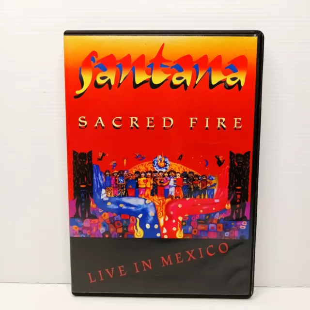 SANTANA SACRED FIRE. Live in Mexico. DVD Region 0. Excellent