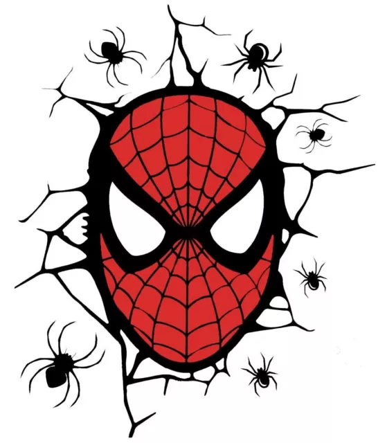 Spiderman Wall / Bedroom Vinyl Sticker Decal