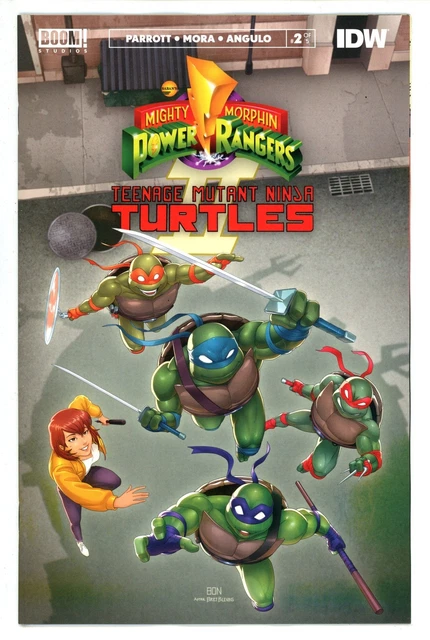 Mighty Morphin Power Rangers / Teenage Mutant Ninja Turtles II #2 Boom! Studios