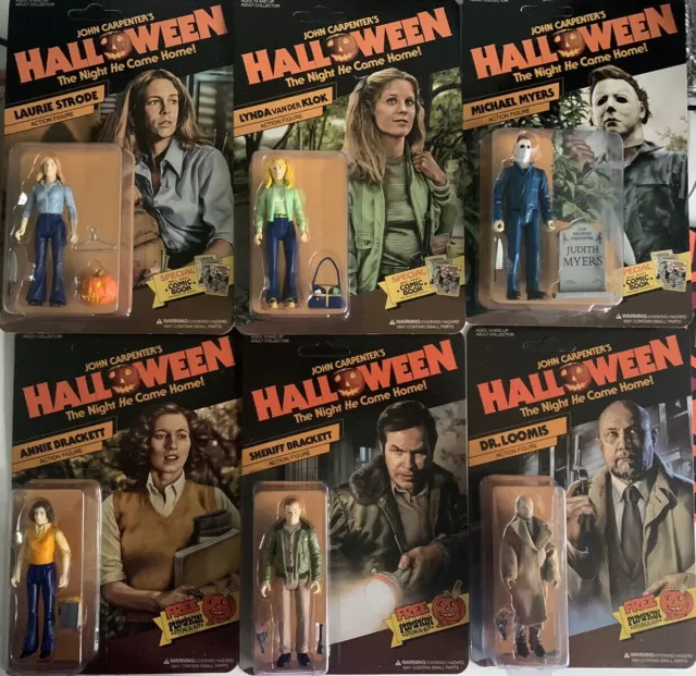 Halloween 1978 Michael Myers Figures | Complete Set of 6 LIMITED EDITION NEW