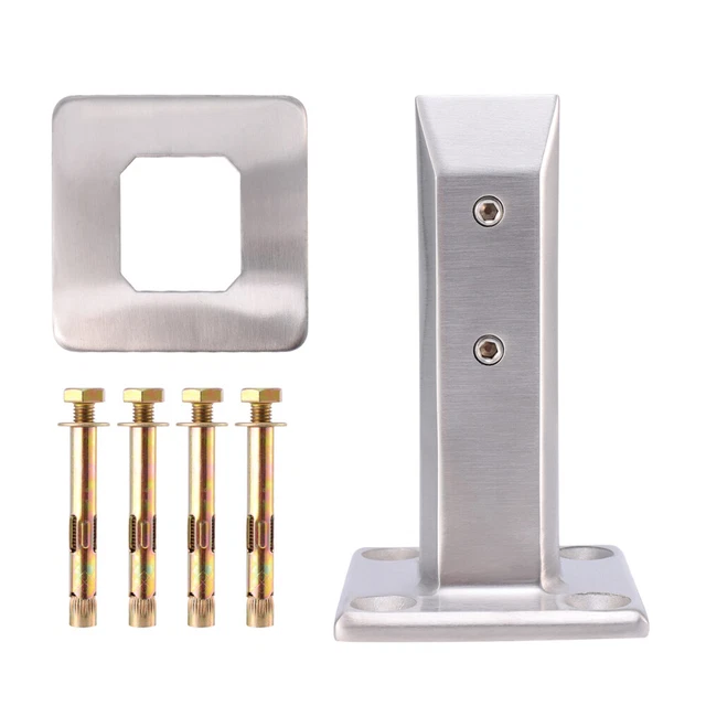 GLASS RAILING HARDWARE Laminated Stainless Steel Fencing Stairs £36.21 ...