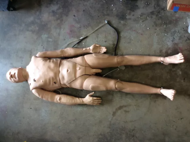 Laerdal Megacode Kelly Nursing Adult Full Body Manikin Cpr Intubation Airway Laerdal Megacode Kelly Nursing Adult Full Body Manikin Cpr Intubation Airway