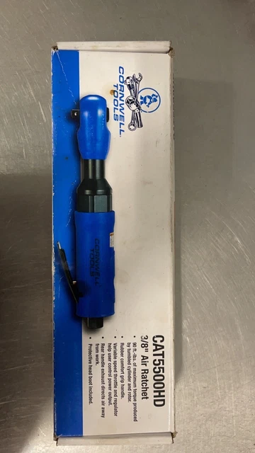 Cornwell Tools 3/8" Heavy Duty Air Ratchet Blue - CAT5500HD