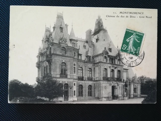 CPA 95 MONTMORENCY - Château du duc de Dino - Côté Nord