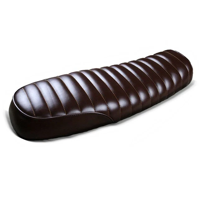 Selle Café-Racer Compatible Yamaha XJR 1200/SP SL5 Flat Noir - Siège Rétro Élégant