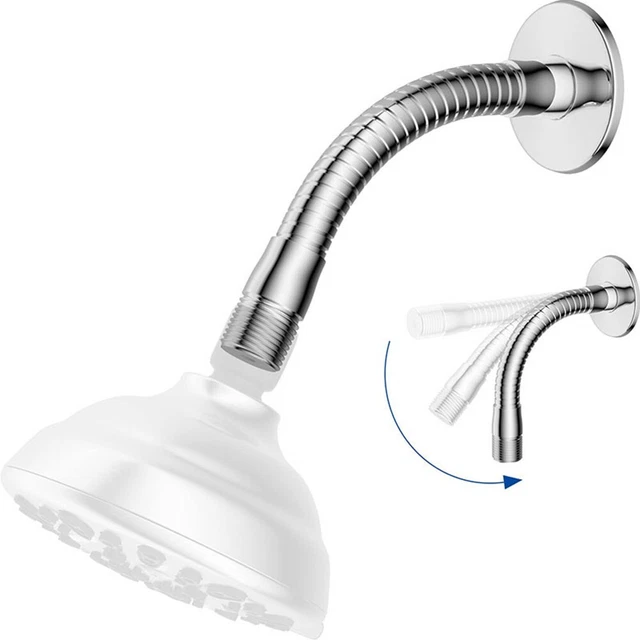 Tubo doccia soffione doccia soffione doccia acciaio inox 10*5*5 cm regolabili