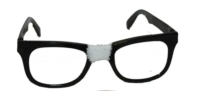 Taped Glasses, Halloween Nerd Costume Accessory, Cosplay, Theater Play
