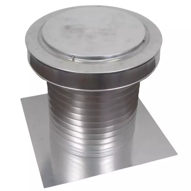 Roof Vent 12 in. Exhaust Cap Attic Ventilation Air Supply Moisture Heat Aluminum