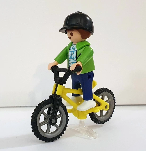 Playmobil Vélo Enfant Jaune et Rose