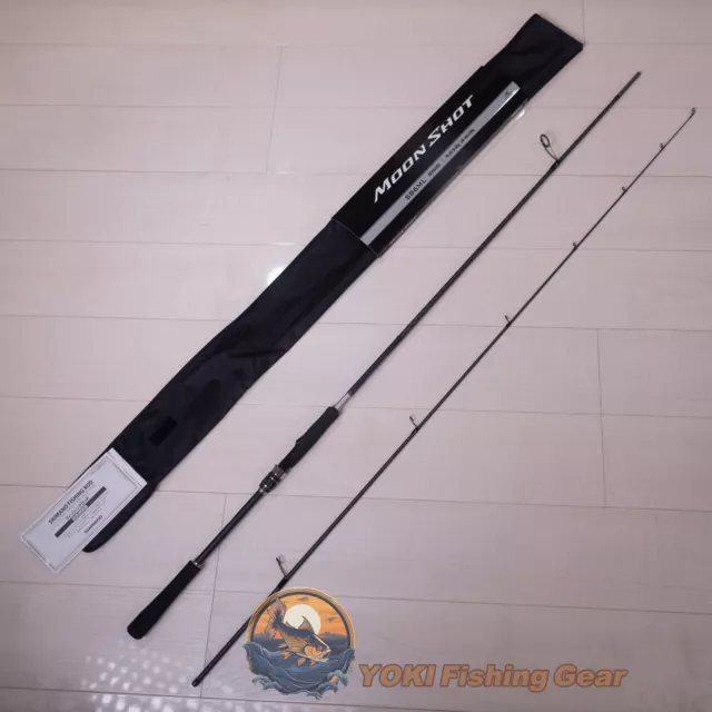 Watch Our Product Video-Shimano 21 Moonshot S86ML Spinning Rod Free Shipping