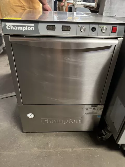 Champion UH200B 24" Undercounter Dishwasher, High Temp With Booster