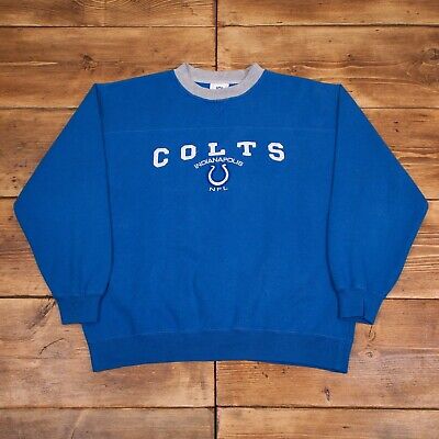 Vintage NFL Indianapolis Colts Sweatshirt XL 90s Blue R24084