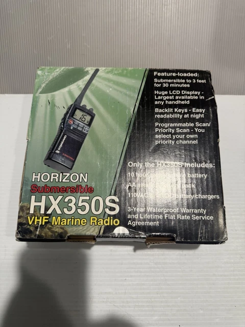 Radio VHF Marine Standard Horizon HX350S Submersible - Occasion