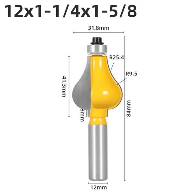 Fresa Per Router Legno - Testa In Lega YG6, 8mm, Per Scanalature E Pulizia Tavoli - Foto 2