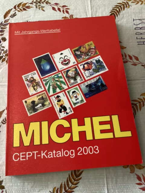 Michel CEPT Katalog -€-Preise,  UNGEBRAUCHT !