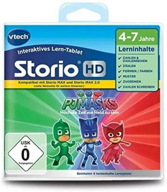 Vtech 80-271104 - Storio Max-Lernspiel PJ Masks HD NEU OVP