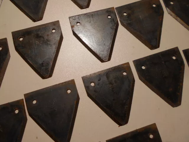 25 Messerklingen RS7501 für Messerbalken Mähbalken Mähmesser Rasspe 2