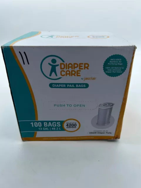Diaper Care - Diaper Pail Bags 100 Bags