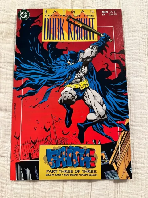 Batman: Legends of the Dark Knight #23 DC comics 