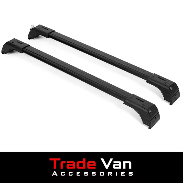 Vw Touareg Atlas V2 Black Lockable Roof Rack 2018+