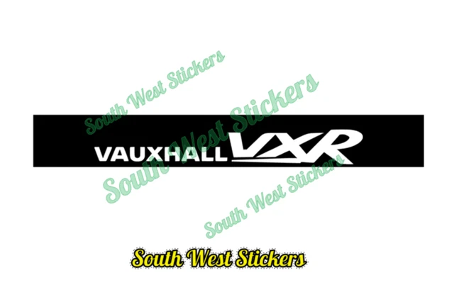 Vauxhall VXR  Sunstrip Sticker Stickers Astra Corsa Nova GTE SRI