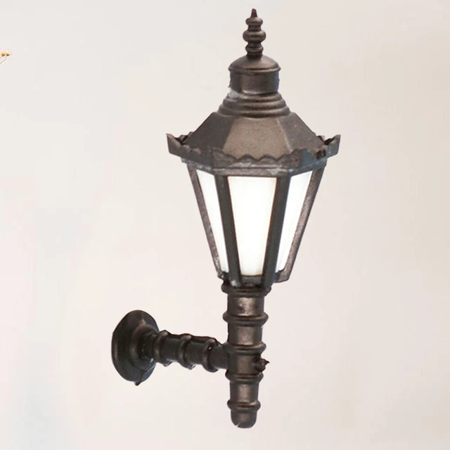 Mini enchufe adorno aplique de pared casa de muñecas accesorios en miniatura luz
