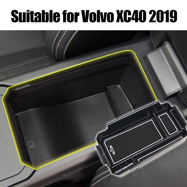 Car Central Armrest Box Storage Box Organizer For Volvo XC40 2019 Accessories
