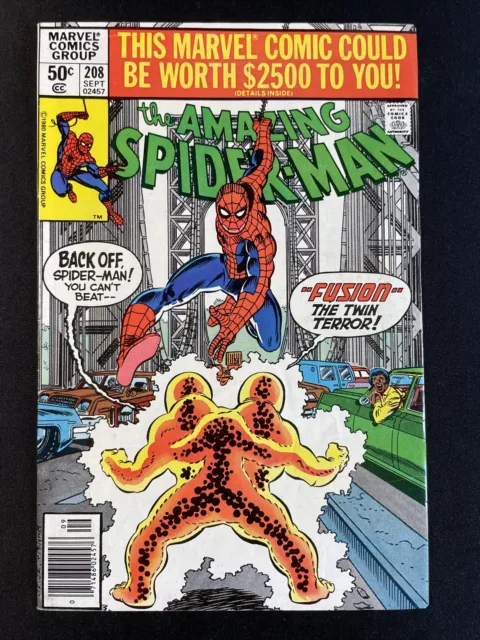 The Amazing Spider-Man #208 - Marvel Comics Bronze Age 1st Print Fine